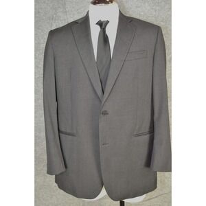 Brooks Brothers Makers 1818 Madison Pure Wool Blazer Mens‎ 44L Gray Suit Jacket